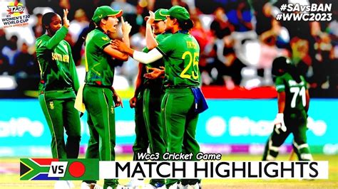 South Africa Women Vs Bangladesh Women 20th T20 World Cup 2023