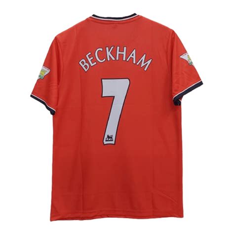 David Beckham Manchester United Home Jersey Retro Collection