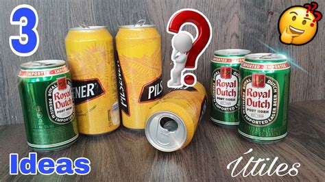 Ideas Tiles Reutilizando Latas De Cerveza F Cil Y Funsional Beer