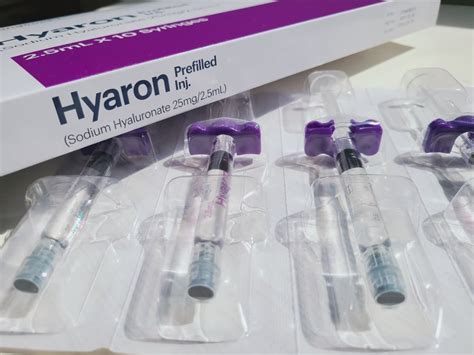 Hyaron Korea Skin Brightening Injections Prefilled Sodium Hyaluronate