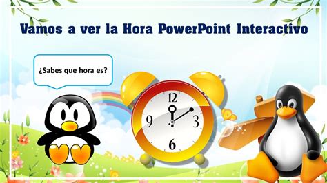 Reloj Análogo Interactivo PowerPoint Descarga YouTube