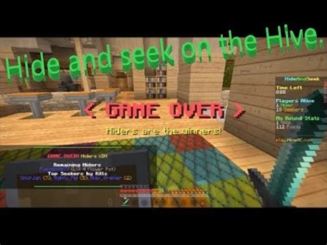 Minecraft Hide And Seek On The Hive YouTube