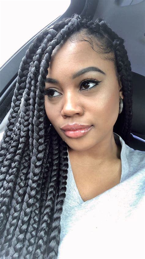 Janet Jackson “poetic Justice” Inspo Large Box Braids Rubber Band