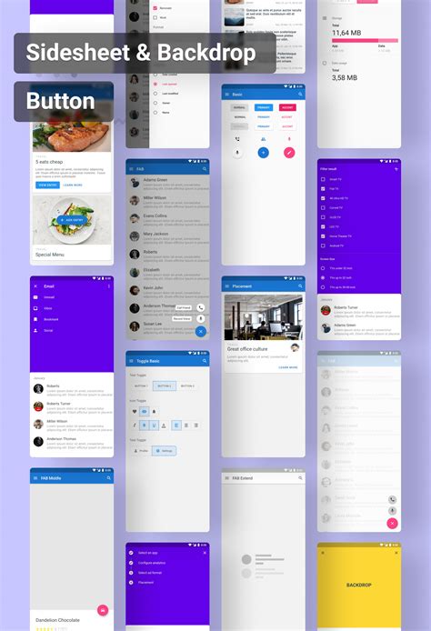 Flutter Material Design Ui 24 Materialx Flutter Buy Apps Themes