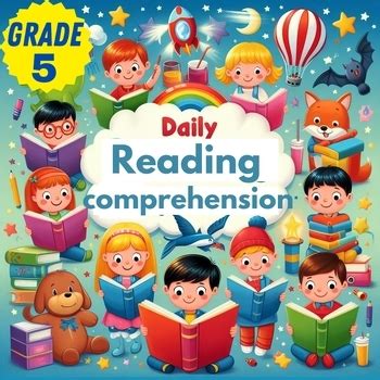 daily grade  reading comprehension activities english language arts
