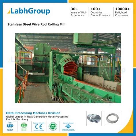 50 Hz Stainless Steel Wire Rod Rolling Mill Plant Machines 440 V At Rs