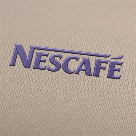 Nescafe Logo Embroidery Design Download - EmbroideryDownload