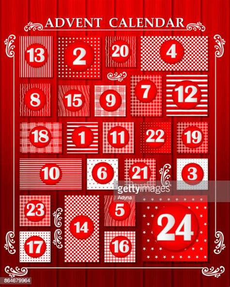 Advent Calendar Background Photos and Premium High Res Pictures - Getty ...