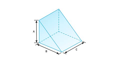 Right Angle Triangular Prism Volume Formula Srgugl