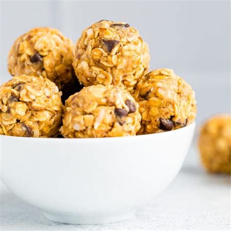 Peanut Butter No Bake Energy Balls Eating Bird Food