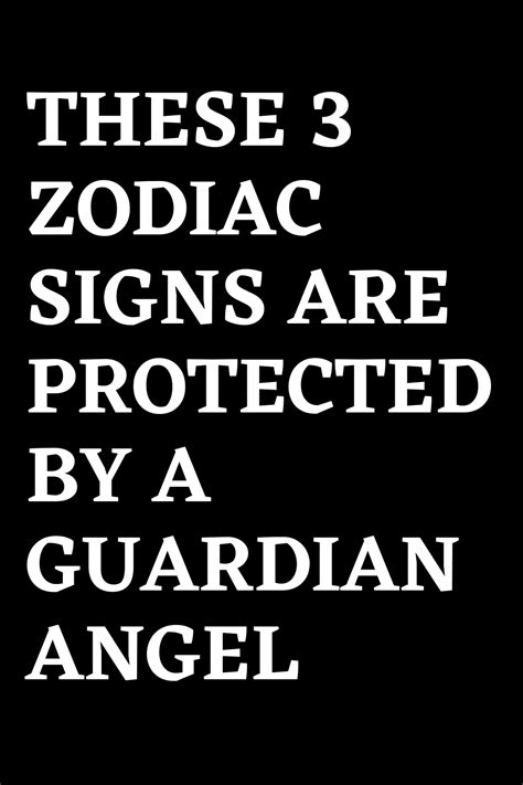 These 3 Zodiac Signs Are Protected By A Guardian Angel Shinefeeds