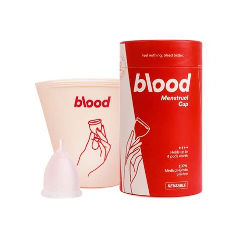 Blood Menstrual Cup Kit 1s Tampons Sanitary Care Toiletries