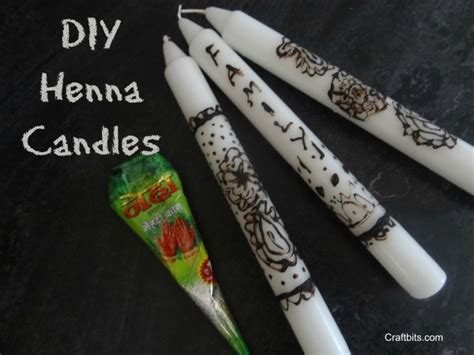 Diy Henna Candles Craft Gossip