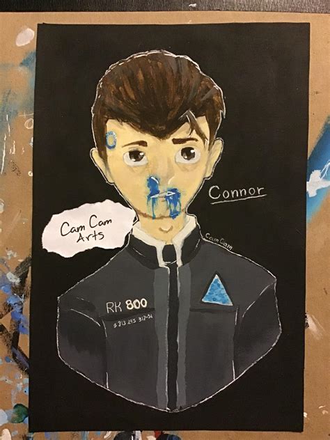 Connor fan art!(old) by CamCamArts on DeviantArt