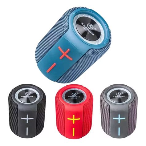 Caixa De Som Com Grave Forte - Caixa De Som Bluetooth Grave Forte Original Com Led Ipx6 FM Usb-C Ka ...
