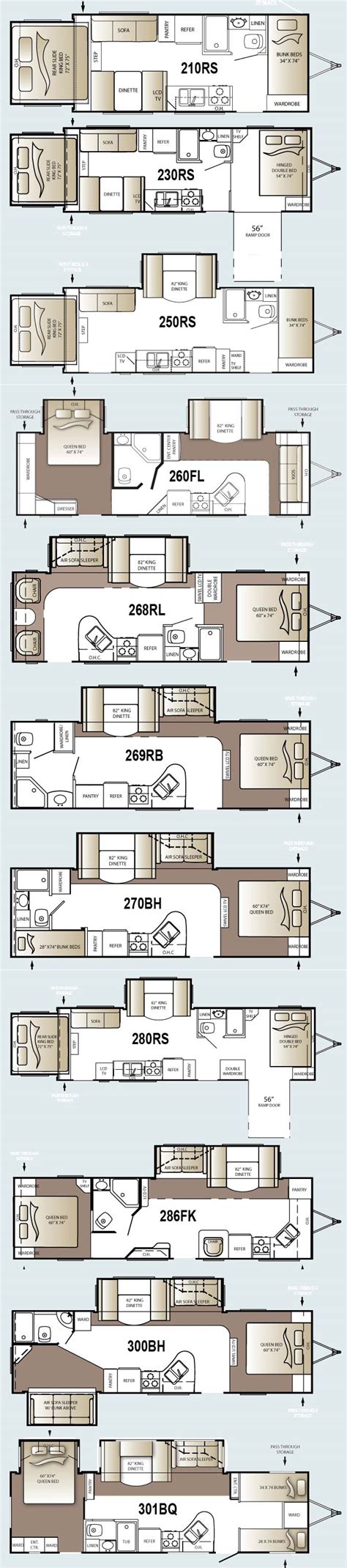 Keystone Trailer Floor Plans Floorplans Click