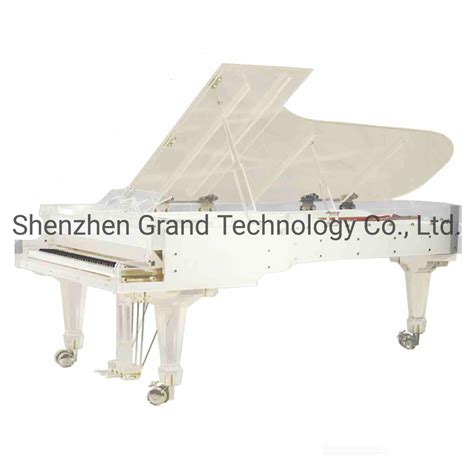 Luxury Acrylic Piano Crystal Grand Piano With Digital Piano Disc