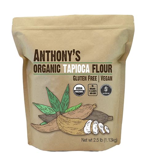 Amazon Anthony S Organic Tapioca Flour Starch Lb Gluten Free