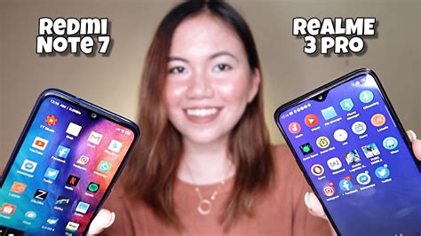 REALME 3 PRO VS REDMI NOTE 7 QUICK COMPARISON YouTube