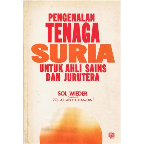 G2 Dbp Pengenalan Tenaga Suria Untuk Ahli Sains Dan Jurutera Lazada