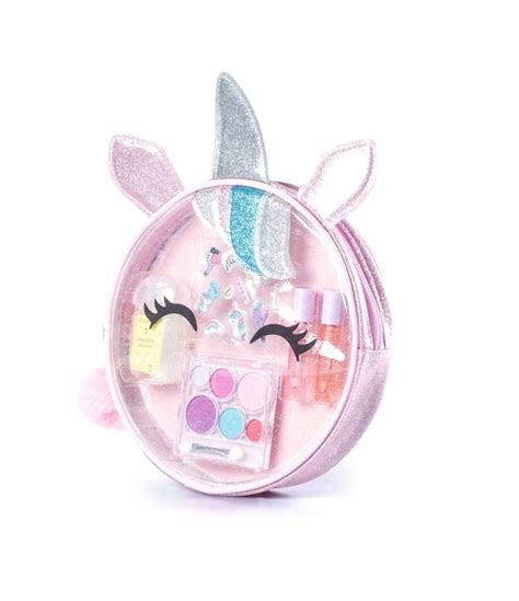 Kit Mochila De Maquiagem Infantil Unicornio Alchemia