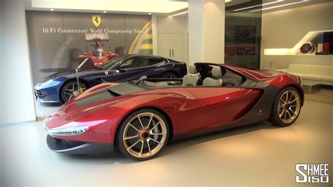 Ferrari Pininfarina Sergio, Red Car Ferrari Pininfarina Sergio, #27544