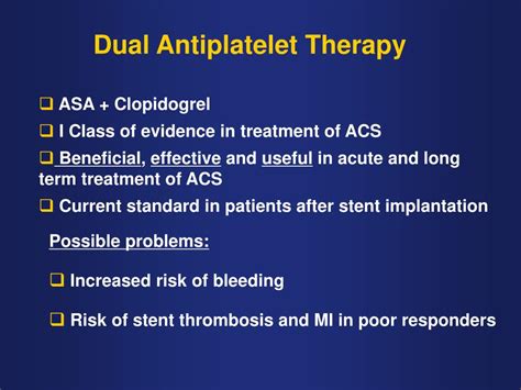 What Is Dual Antiplatelet Therapy