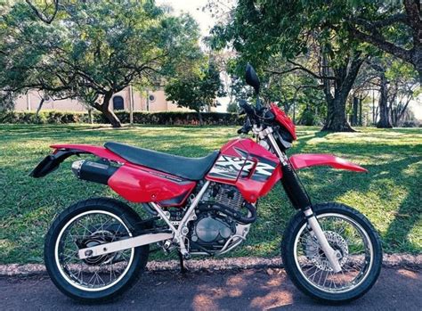 Honda Xr 200 Supermotard Red Dirt Bike