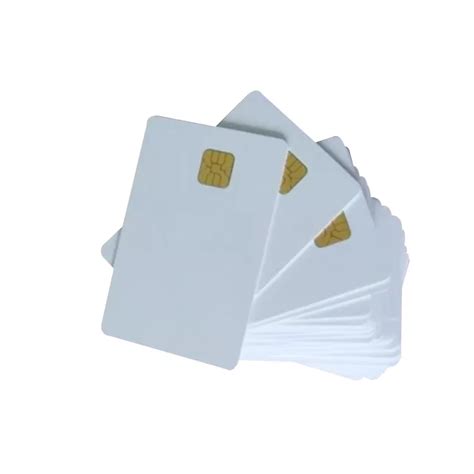 Rfid Chip Card Iso Sle Blank Plastic Printable Pvc Smart Card