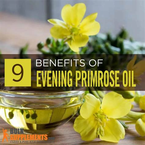 Evening Primrose Oil: Benefits, Side Effects & Dosage