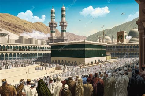 Premium Photo | The Kaaba the most important pilgrimage site in Islam ...