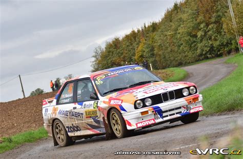 Maeyaert Pieter Jan Dewulf Yves BMW M3 E30 Rallye Du Condroz Huy 2022