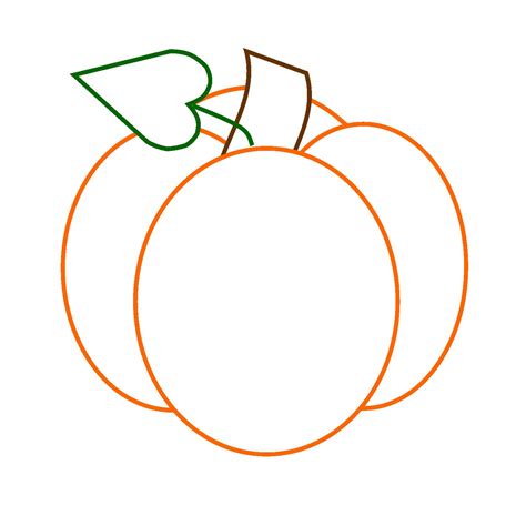 Pumpkin Leaf Template - ClipArt Best