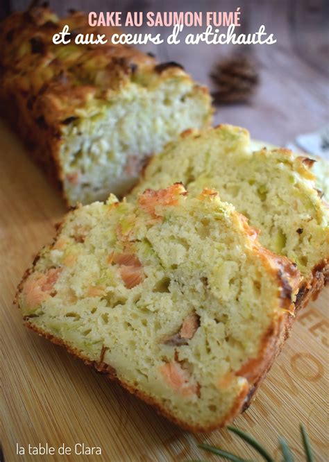 Cake Au Saumon Fum Et Aux Coeurs D Artichauts De La Cuisine Tout