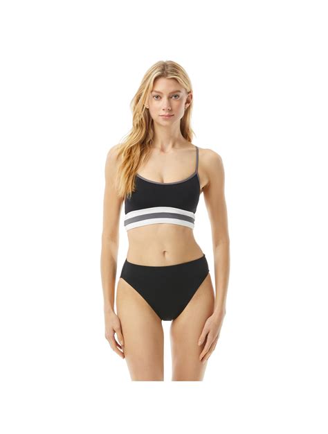 Michael Michael Kors Racerback Bikini Top Color Block Beach2ocean