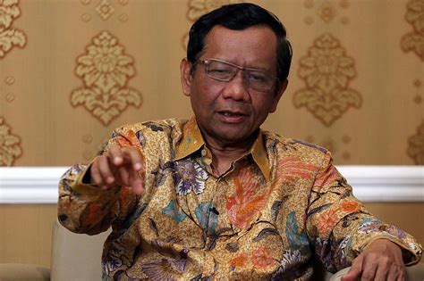 Pesan Mahfud Md Ke Ketua Kpu Siap Siap Nanti Digugat Karena Pemilu