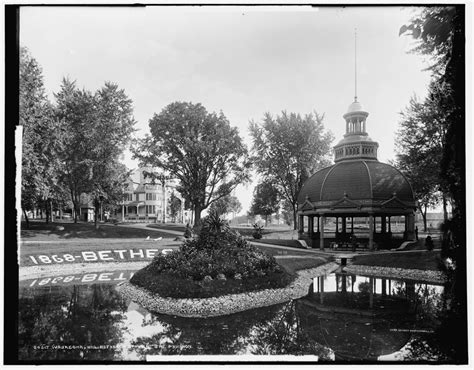 Waukesha, Wisconsin, Bethesda Springs, the pavilion, ca. 1890. Waukesha ...