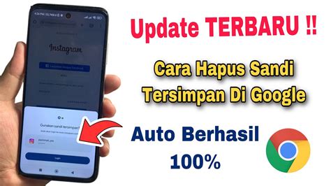 Cara Menghapus Password Instagram Yang Tersimpan Di Google Chrome YouTube