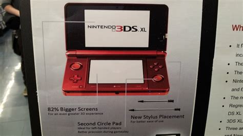 3ds Xl With Two Circle Pads Advertised By Uk Store Nintendo Life