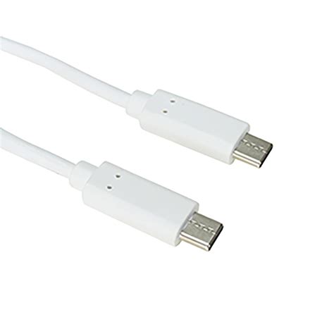 Cabo Usb Tipo C 1 5M Branco Dualcomp Leroy Merlin