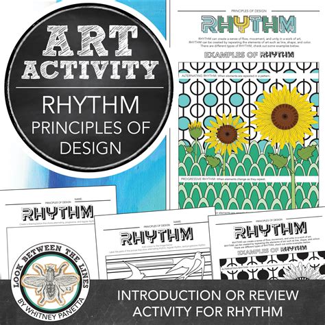 Principle of Design Rhythm Elementary Art Activity