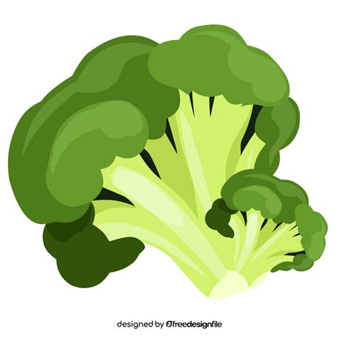 Broccoli healthy food clipart free download