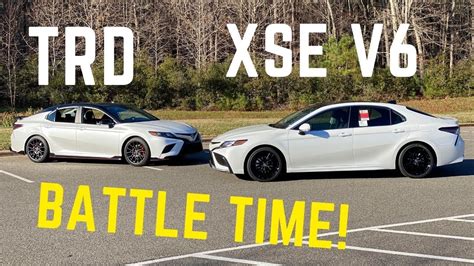 2021 Camry XSE V6 Vs Camry TRD YouTube