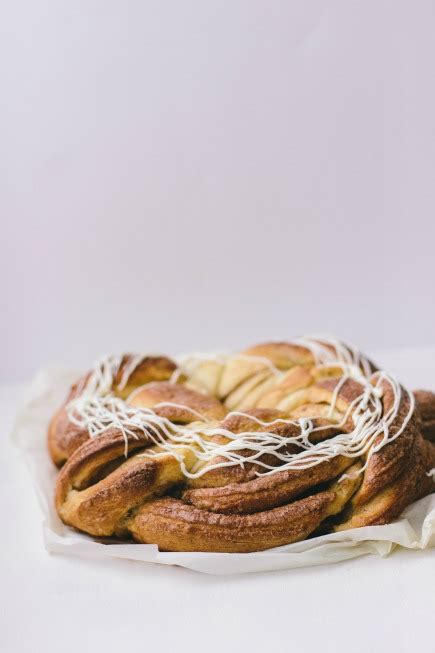 Cinnamon Brioche Wreath Recipe Artisan Bread In Five Minutes A Day