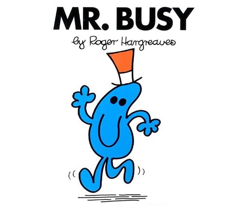 Mr Men And Little Miss Mr Busy Paperback