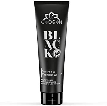 Chogan Black Bio Shampoo Al Carbone Attivo Riccionario