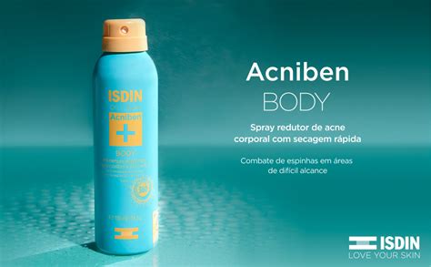 Isdin Spray Corporal Antiacne Acniben Ml Amazon Br Beleza