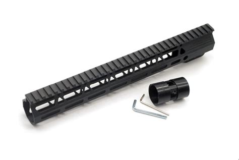 135 Inch Ar15 Slim Clamp Mlok Mlock Black Anodized Free Float