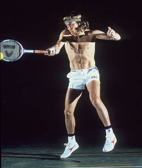 Bjorn Borg During A Photo Shoot For Sports Illustrated Monte Carlo