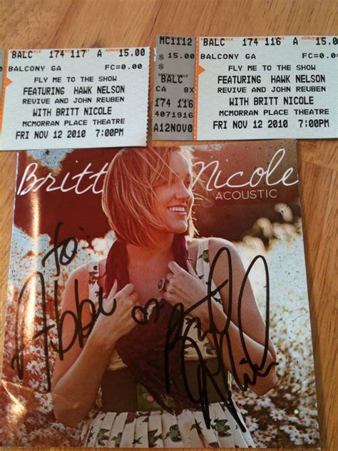 Finding My Life in Faith: Britt Nicole in Concert!!